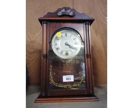 A MAXIM 31 DAY MANTLE CLOCK 