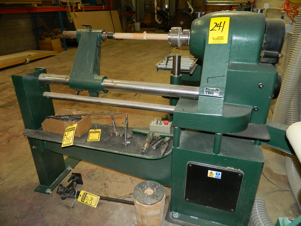 VB MANUFACTURING WOOD LATHE, MODEL VB36 MASTER BOWL TURNER W/ TOOLING