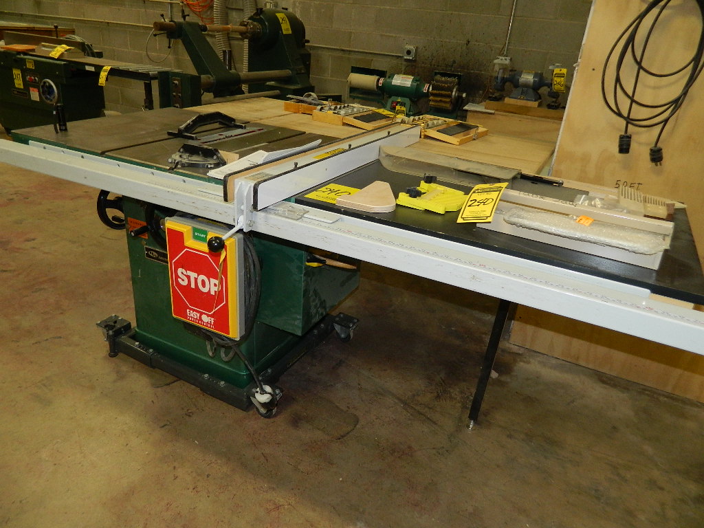 BRIDGEWOOD TABLE SAW, MODEL BWRCS, S/N 807008
