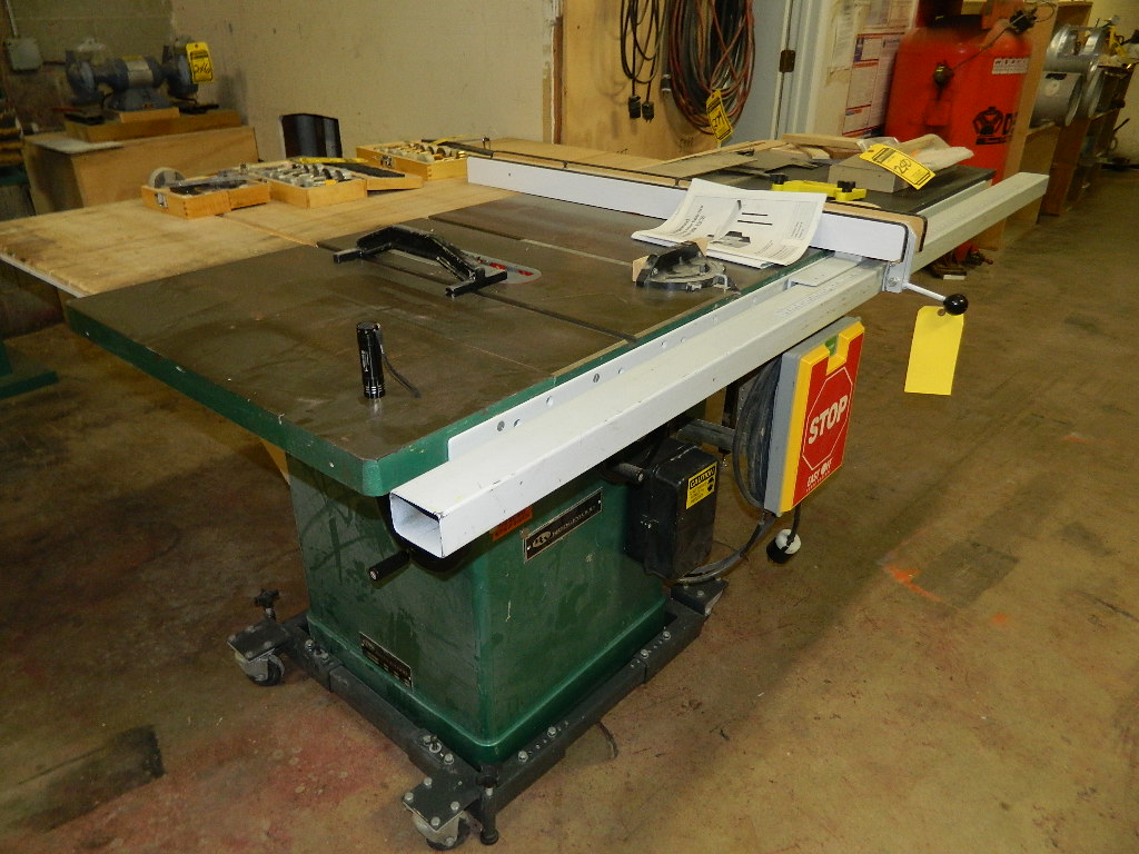 BRIDGEWOOD TABLE SAW, MODEL BWRCS, S/N 807008