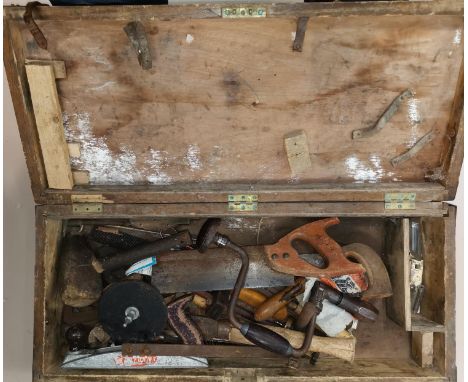 A box of vintage tools 