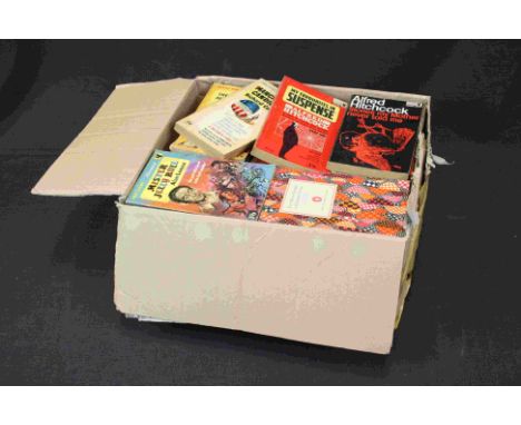A quantity of vintage Pan and Penguin paper backs to include Hitchcock,,Agatha Christie etc.