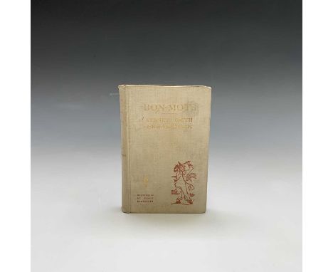 AUBREY BEARDSLEY ILLUSTRATIONS."Bon-Mots of Sydney Smith and R Brinsley Sheridan," orig cloth, gilt, Dent. 1894, g.