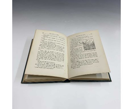 JEROME K JEROME"Three Men in a Boat." First edn, illusts comp, half-title, ads etc. comp, orig cl, 1889, good copy.