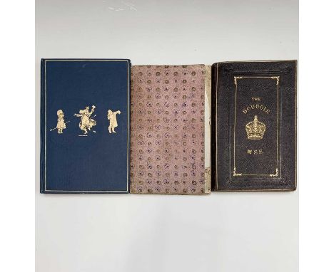 MANUSCRIPT COOKERY BOOK. Compiled by Fanny Goodwin, 1860. 150 pages, original wraps, g; A. A. MILNE. 'When We Were Very Young