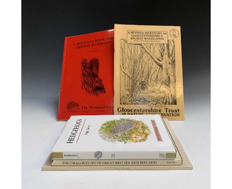 C O HAMMOND & R MERRITT"The Dragonflies of Great Britain and Ireland." 2nd edition, dj. 1983, good; NIGEL REEVE "Hedghogs." 1