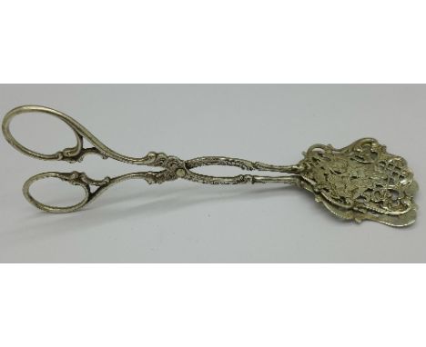 A continental silver server, marked 800, 51g