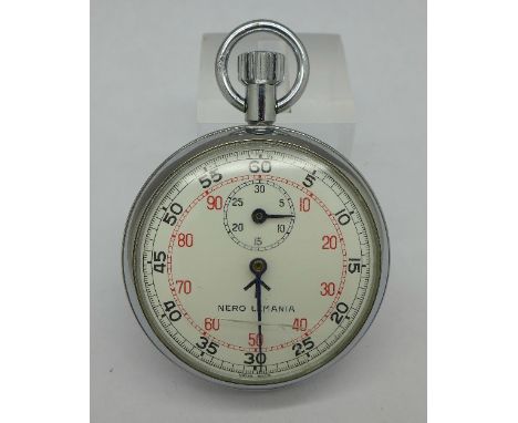 A Nero Lemania Broad Arrow stopwatch