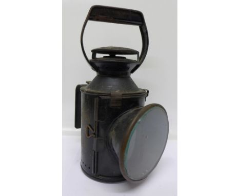 A British Railways guards lamp