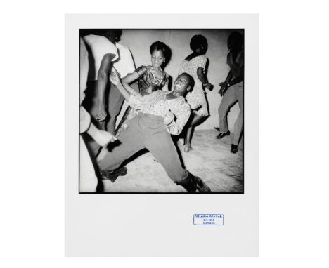 Malick Sidibé (Malian, 1935-2016)Regardez-moi!, 1962 stamped 'Studio Malick/ BP:455/ Bamako' (lower right)silver gelatin prin