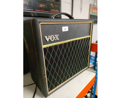 Vox guitar amplifier. 