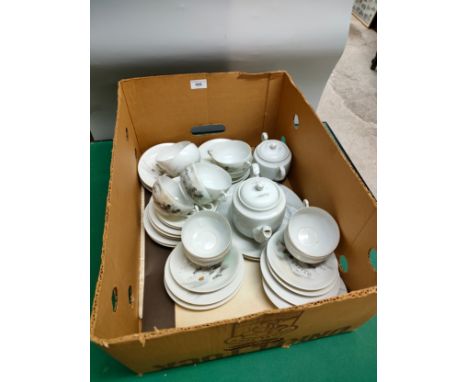 Large Oriental tea service . 
