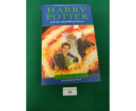 1st edition j k Rowling Harry Potter and the half blood prince book. 