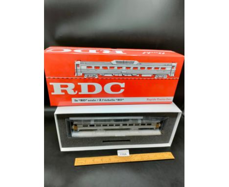Boxed RDC Rapido ho boxed train model .