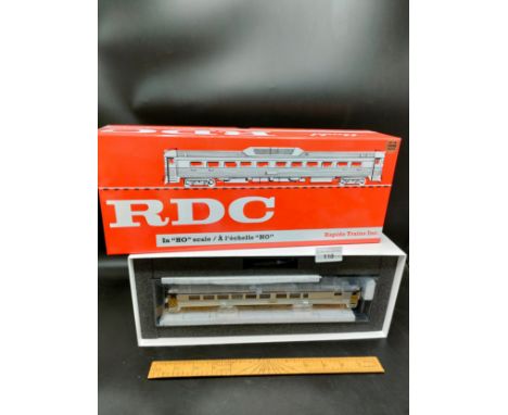 Boxed RDC Rapido Train ho gauge Canadian pacific train model boxed .