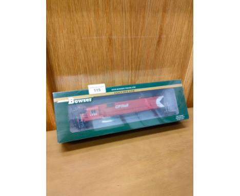 Boxed bowser Canadian Pacific 4705 train model.