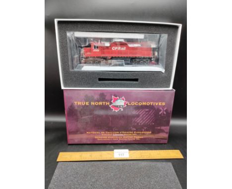 Boxed True north locomotive s Canadian Pacific 5008 train model .