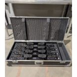 Set of 4x Oxo Pixyline 150 IP batten in flightcase. Bought 2022. Full working order. Serviced