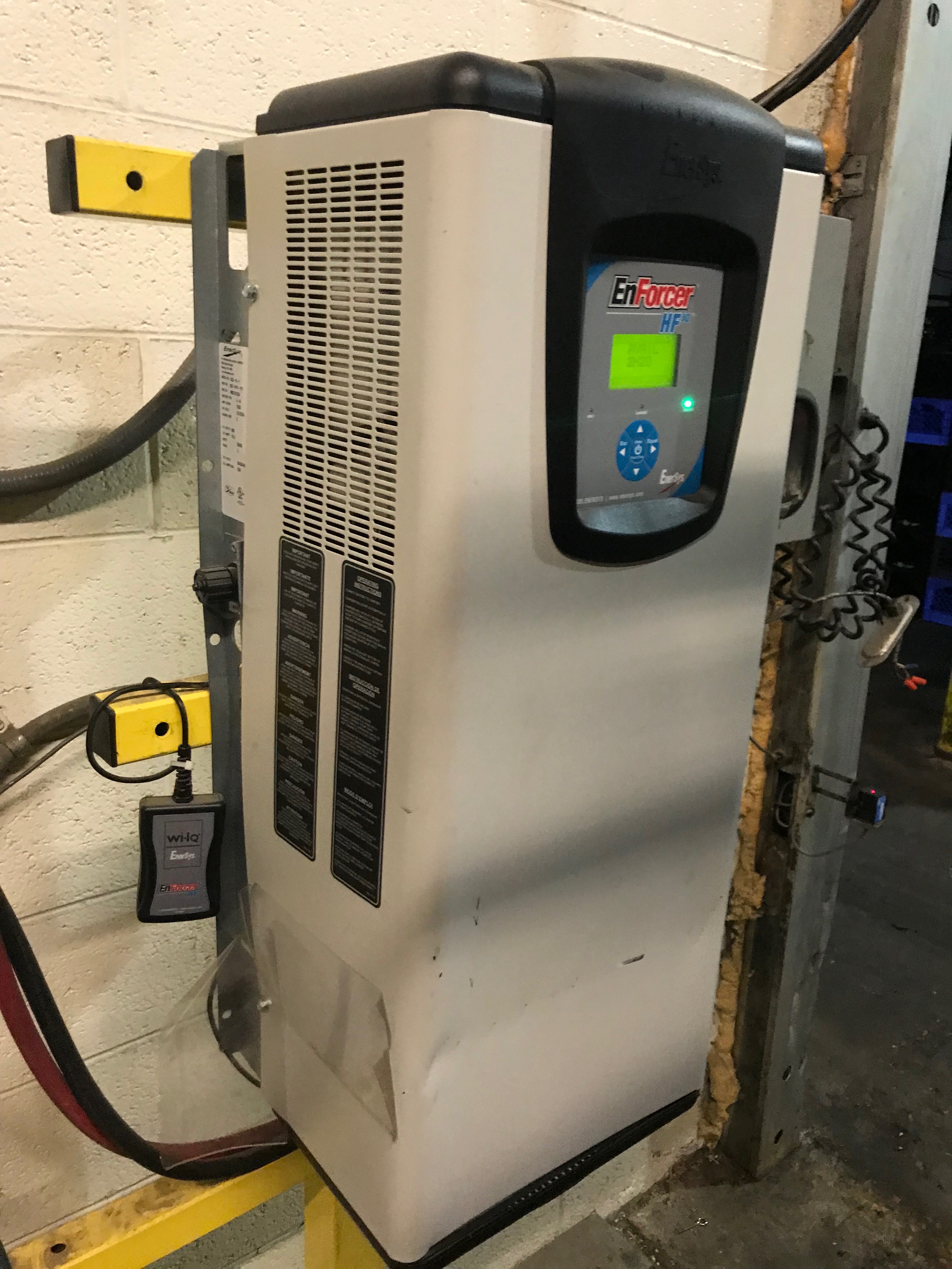 Enersys Enforcer HF IQ Battery Charger, 24/36/48 Volts, 480 V Input