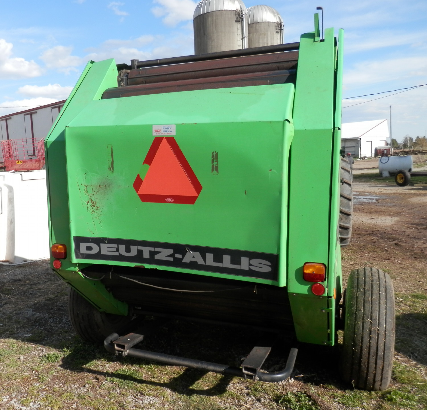 Deutz Allis GP 2.50 Round Baler 4x5 bale, Elec. & Hyd ...