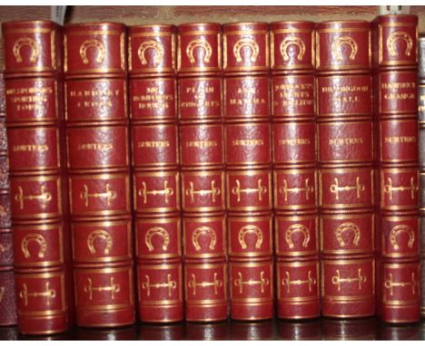 SURTEES, R.S. Handley Cross, Hawbuck Grange, Sponge's Sporting Tour etc. Bradbury, Agnew 1851-58. Ill. John Leech, H.K. Brown