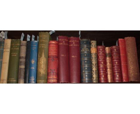 JEROME K JEROME, Three Men in A Boat. (To say nothing of the Dog). Bristol, 1889. pub. advts. at end. glt. cl. worn. tog.with
