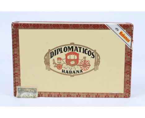 A BOX OF 6 X CUBAN DIPLOMATICOS NO. 2 VINTAGE - ARA MARCH '02 (6)