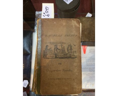 TAYLOR,  Rev. Isaac, Scenes in Europe, for the amusement and instruction of Little Tarry-At Home Travellers. Harris, 1818.sm 
