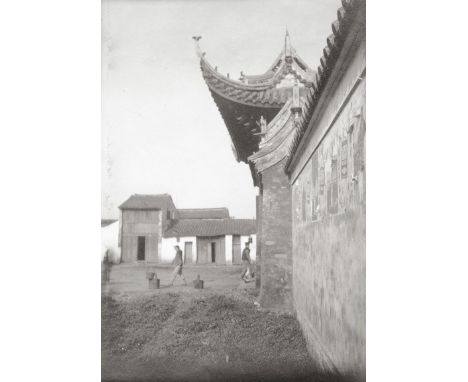 Orlik, Emil -- Views of China. Circa 1911/12. 9 vintage unique gelatin silver prints (no existing negatives). Each circa 18 x