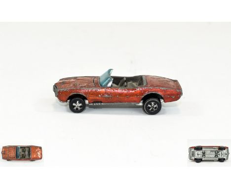 Rare Hot Wheels Mattel Cast Metal Model Custom Red Line Fire Bird 1967 car model. Please see photo for condition.