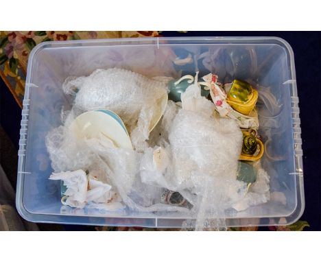 Large collection of Pottery to include Doulton Part Tea service, Oriental, Good mixed box.
