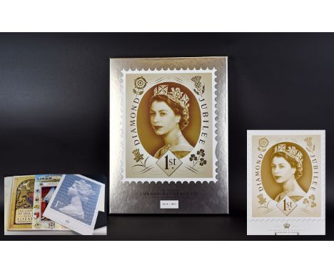 Royal Interest Limited Edition Queen Elizabeth II Commemorative Boxed Set Of Prints A commemorative set in silver presentatio