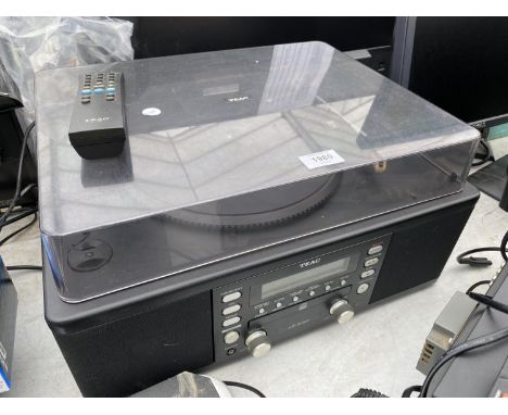A TEAC RECORD PLAYER 