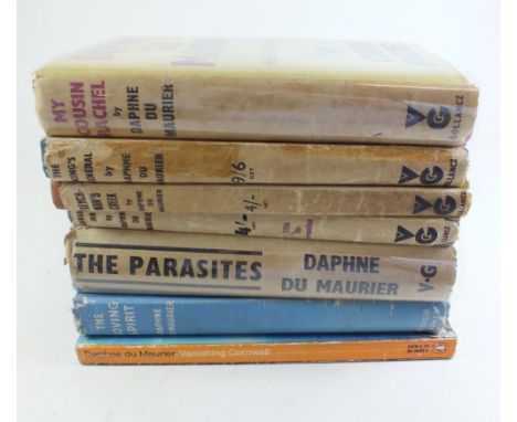 A group of seven Daphne Du Maurier novels including first edition 'The Parasites' 1949