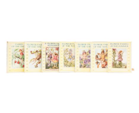Barker (Cicely Mary) [The Flower Fairies books], 7 vol., first editions, comprising Flower Fairies of the Spring; Flower Fair