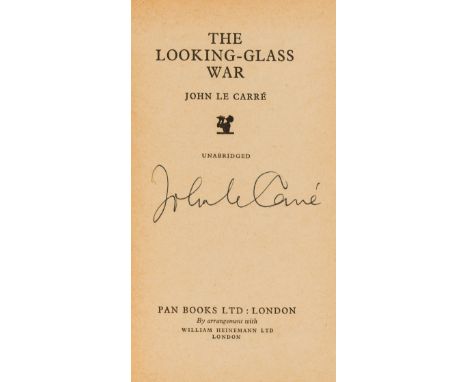 Le Carré (John) The Looking-Glass War, first Pan edition, signed by the author on title, light marginal browning, original pi