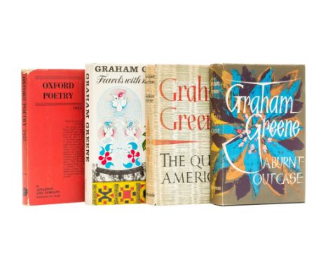 Greene (Graham, contributor) Oxford Poetry 1925, jacket spine very slightly darkened, spine ends a little chipped, chip to he