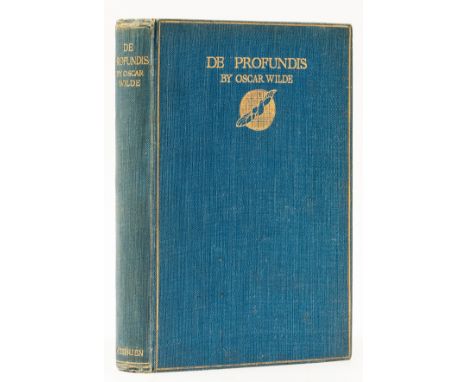 Wilde (Oscar) De Profundis, first edition, 40pp. publisher's catalogue dated March 1905 at rear, light foxing and browning to