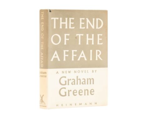 Greene (Graham) The End of the Affair, first edition, original cloth, dust-jacket, very light toning to spine and panels, min