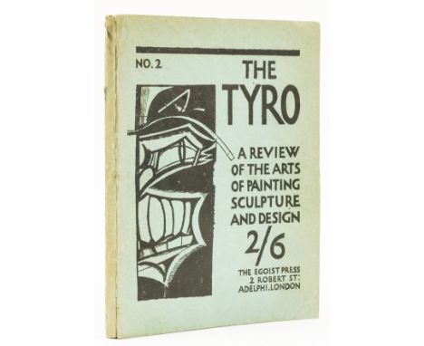 Lewis (Wyndham) Tyro. A Review of the Arts of Painting, Sculpture and Design no. 2, uncorrected proof copy with corrections t