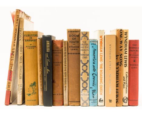 Lewis (Wyndham) The Diabolical Principal, signed by the author on endpaper, light foxing, light toning to spine, short split 