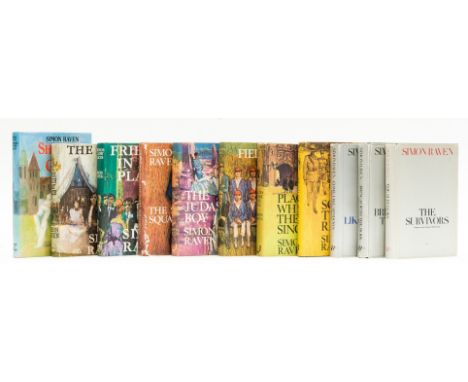 Raven (Simon) 'Alms for Oblivion' series, 10 vol., first editions, occasional light spotting, original cloth, dust-jackets, o