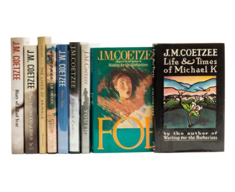 NO RESERVE Coetzee (J.M.) The Life and Times of Michael K, jacket tips of spine and corners a little rubbed and creased, New 