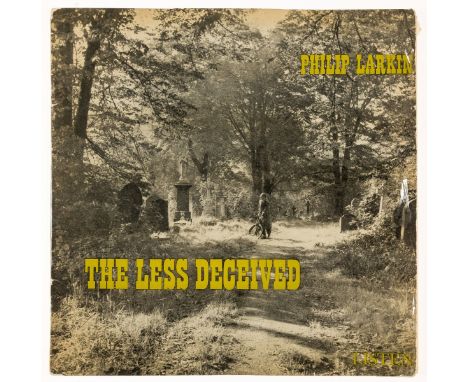 Larkin  (Philip) The Less Deceived, long playing record, number 85 of 100 copies signed by Larkin on outer sleeve, original p