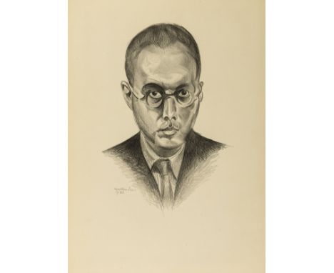 Lewis (Wyndham) Thirty Personalities and a Self-Portrait, number 77 of 100 copies signed by the artist, 31 plates, each with 