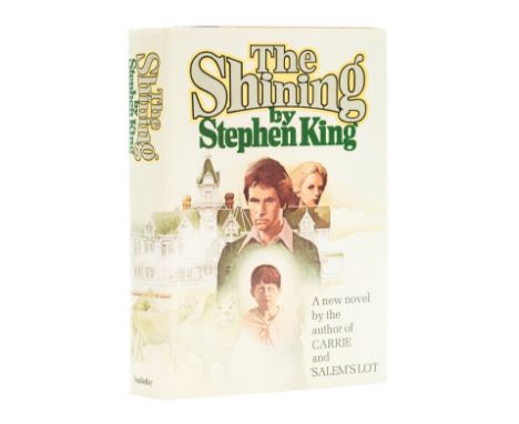 King (Stephen) The Shining, first edition, first issue with code 'R49' present, light soiling and marking to front free endpa