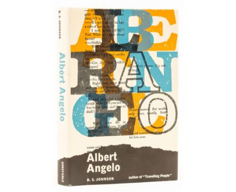 Johnson (B. S.) Albert Angelo, first edition, signed by the author on title, pp.149-152 with f. cut-outs as issued, original 