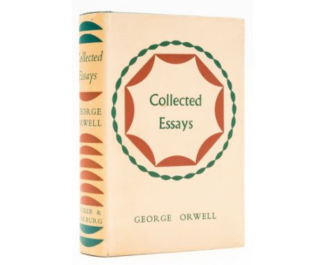 NO RESERVE Orwell (George) Collected Essays, first edition, marginal pencil markings throughout, original green cloth, dust-j