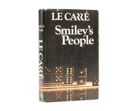Le Carré (John) Smiley's People, uncorrected proof copy, bookplate double-signed by the author on title, light foxing, origin