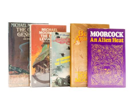 Moorcock (Michael) An Alien Heat, two signed presentation inscriptions from the author "For Richard and Marie Le Gallienne - 